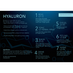 Flyer til Hyaluron i A5